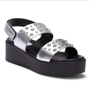 Steve Madden Platform Studded Strappy Sandal